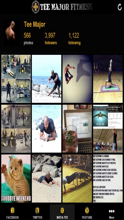 Tee Major Fitness
