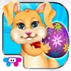 Easter Bunny Dress Up and Card Maker - Decorate Funny Bunnies & Eggs