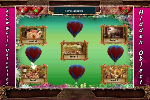 Snow White Valentine Hidden Object screenshot 3