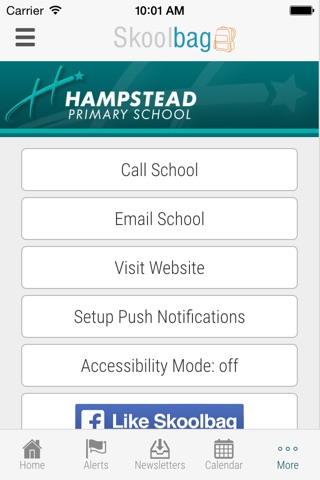 Hampstead Primary School - Skoolbag screenshot 4