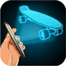 Activities of Hologram Fingerboard Simulator