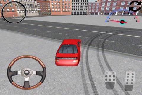 Red Car Simulator Pro screenshot 4