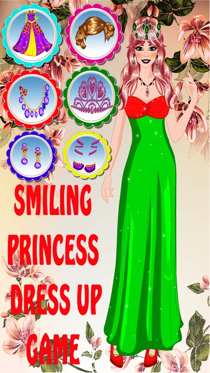 Smiling Princess Dress Up Game