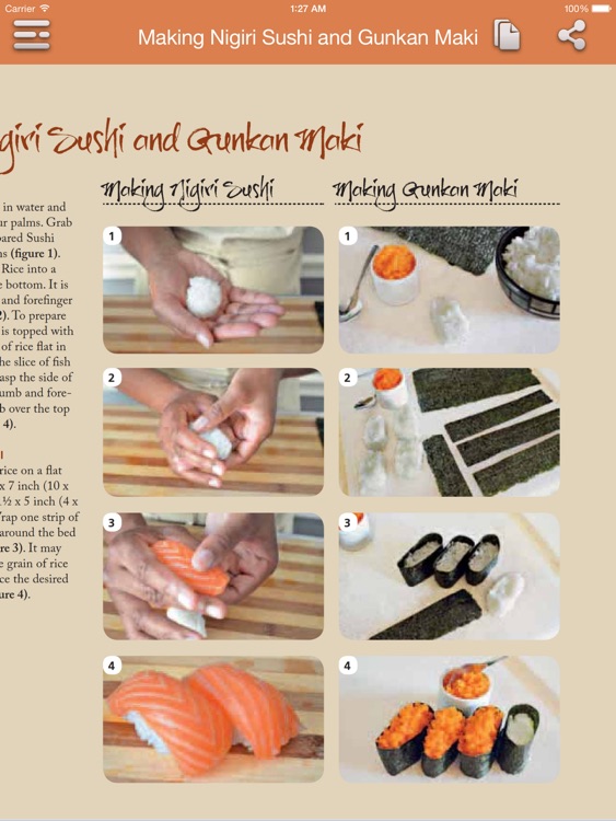 Sushi Recipes - Asian Cookbook for iPad