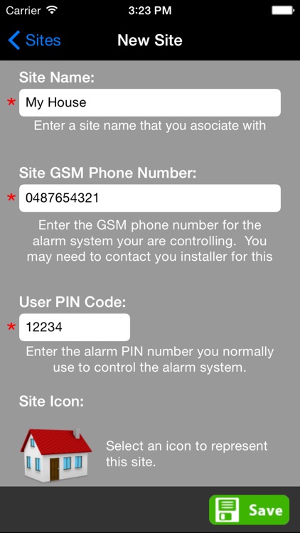 MyAlarm SMS Control screenshot-3