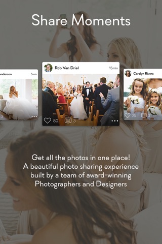 Wedly - Wedding Photo App screenshot 2
