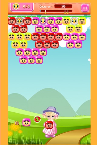 Bubble Shooter Animal : Girls Shooting Match 3 Fun And Easy Games screenshot 2