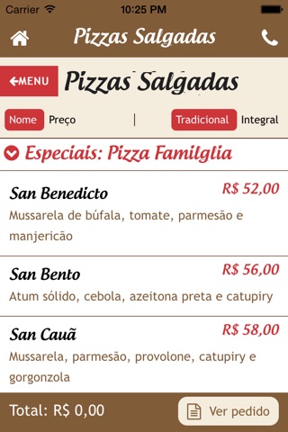 Pizzamix screenshot 2