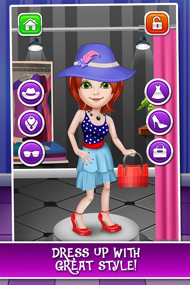 High School Prom Salon: Spa, Makeover, and Make-Up Beauty Game for Little Kids (Boys & Girls) screenshot 3