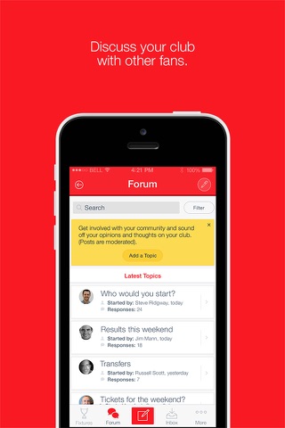 Fan App for Exeter City FC screenshot 3