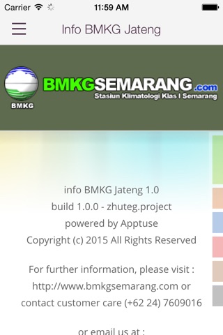 Info BMKGJateng screenshot 4