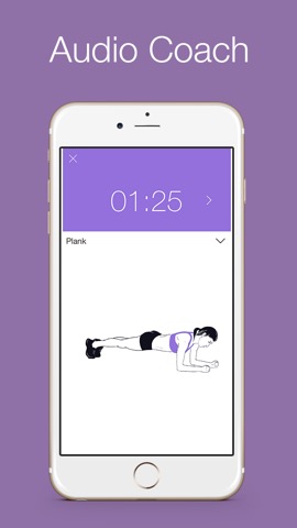 Plank 5 minutes - 30 days workout challengeのおすすめ画像4