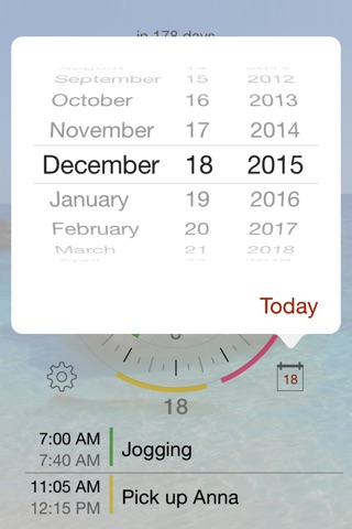 Jiffies - Kalender in der Uhr screenshot 2