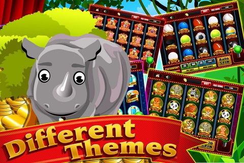 The Adventure of the Safari Animals in the Zoo Forest - Slots Machine Casino Vegas screenshot 3