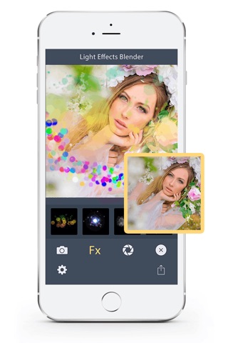 Light Effects Blender - Bokeh Camera to Add Galaxy & Light Leak Photo FX screenshot 3