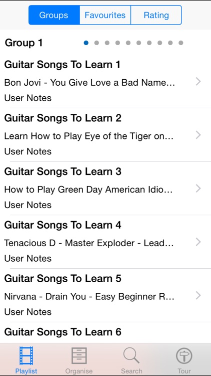 Guitar Songs To Learn By Tony Walsh