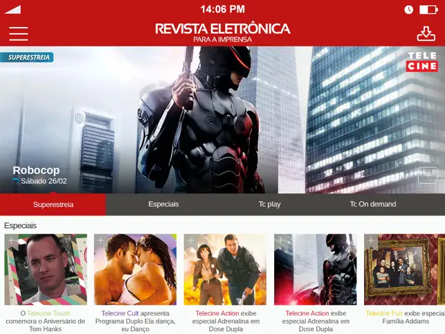 Captura de Pantalla 2 Revista Telecine iphone