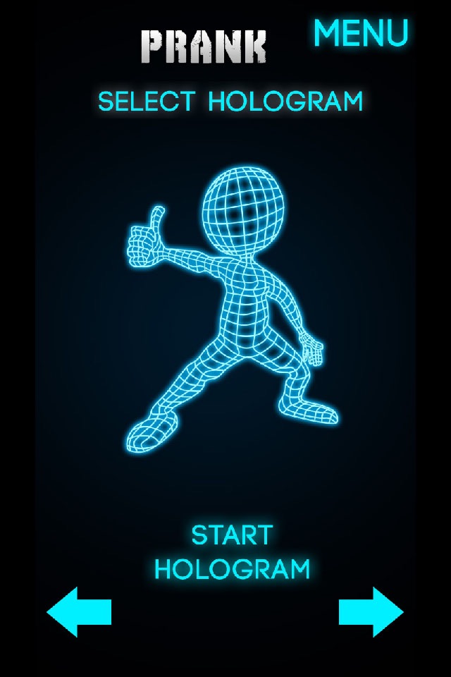 Hologram Stickman 3D Simulator screenshot 3