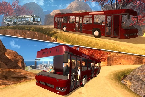 Tourist Bus Hill Climbing Driver screenshot 4