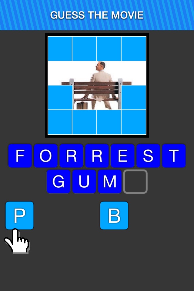 Guess the movie – Trivia Puzzle Game on Movies screenshot 2