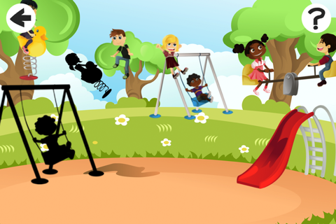 A Find the Shadow Game for Children: Learn and Play with Children at a Playground screenshot 2