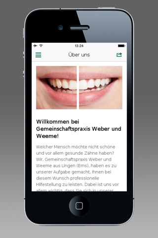 Zahnärzte  Weber und Weeme screenshot 2