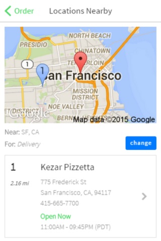 Kezar Pizzetta screenshot 2