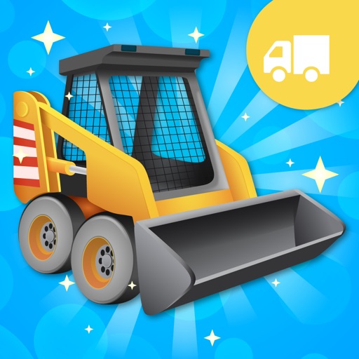 Tap Trucks and Things That Go Shape Puzzles iOS App