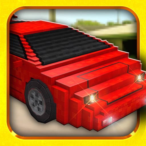 Mine Cars - Craft Racing Car Games for Blocky Kids iOS App