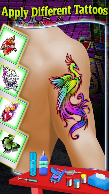 Super Tattoo Designer Game -