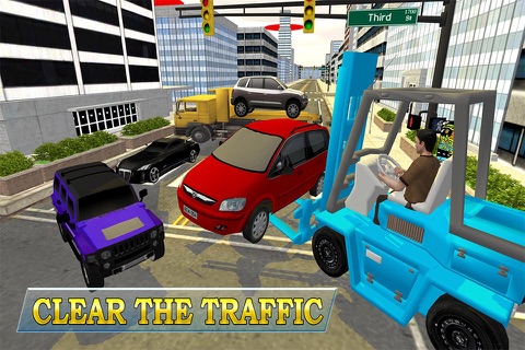 Road Crane Operator 3D - Real trucker simulation and parking game screenshot 2