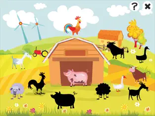 Skærmoptagelse 2 Juego Activo Para Niños de 2-5 Años Sobre Los Animales de la Granja iphone