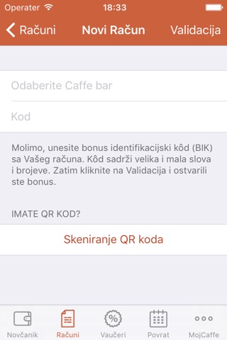 Moj Caffe screenshot 2