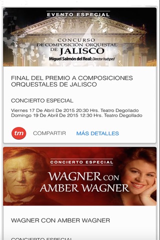Orquesta Filarmónica de Jalisco screenshot 4