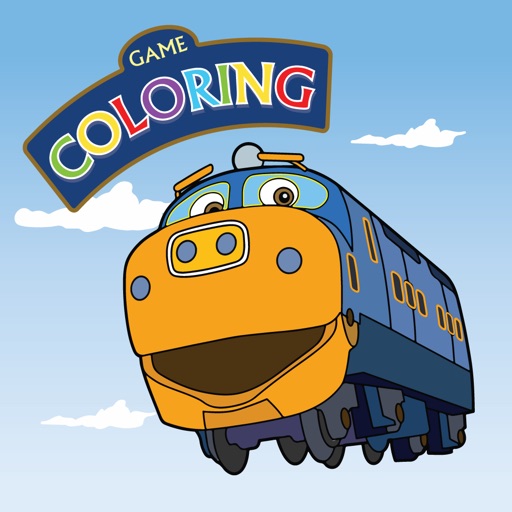 Painting Game for Chuggington Trains iOS App