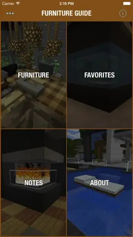 Game screenshot Furniture Guide for Minecraft - Craft Amazing Furniture for your House! mod apk