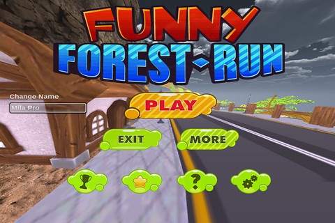 Funny forest run screenshot 4