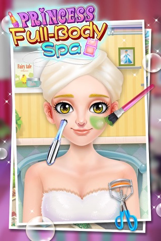 Princess Full-Body SPA - Free Girls Games screenshot 3