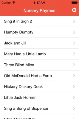 Game screenshot Nursery Rhymes in Sign with Scarlett apk