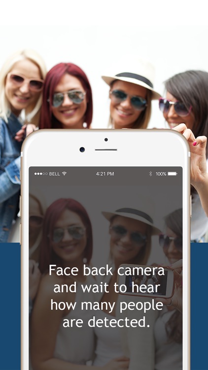 Selfie Assistant - Take voice guided group selfies with back camera