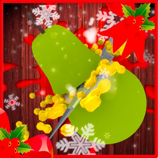 Christmas-Pear Slice icon