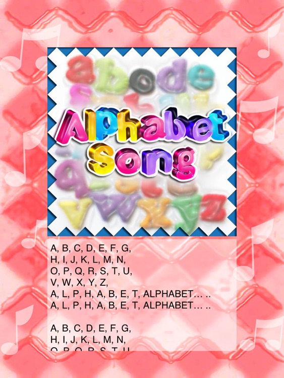 Kids Song 1 For Ipad English Kids Songs With Lyrics By Appsnice