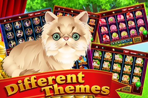 Play the Cute Kitty Cats Game - Win in the Casino Vegas Slots screenshot 2