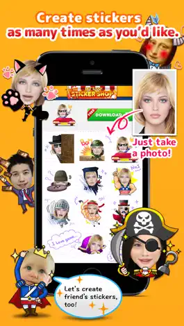 Game screenshot StickerMe - Selfie Stickers and Emoji hack