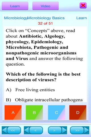 QVprep Microbiology Tutor screenshot 4