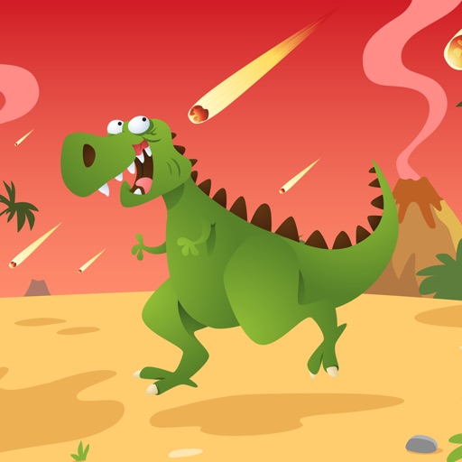 Dinosaur Jigsaw Puzzle For Kids Icon