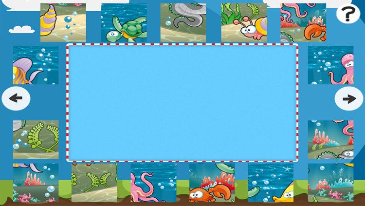 An Ocean Jigsaw Puzzle for Pre-School Children with Animals of the Sea screenshot-3