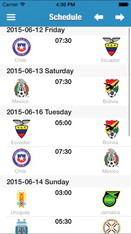 BestFootball for Copa American -Odds,Fixtures & Results