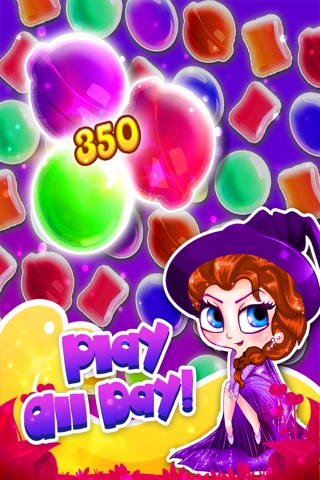 Candy Witch 2'015 - fruit bubble's jam in match-3 crazy kitchen game free screenshot 4