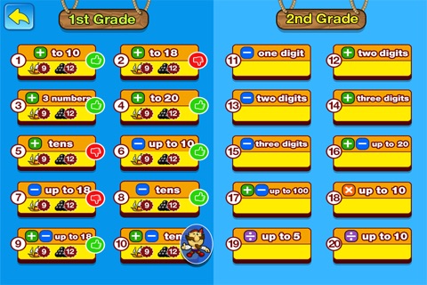 Math & Smart Pirates. SeaFight. 2nd Grade. screenshot 3